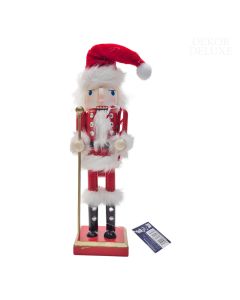 LEONARD figura hrestača rdeče-bel V25 cm