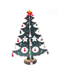 CLOVER božično drevo pisano V35 cm