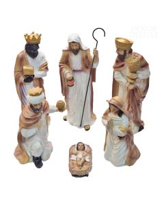 ARJUN jaslice set 6 figur pisan V33 cm