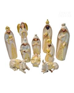 FRANCISCO jaslice set 10 figur pisan V20 cm