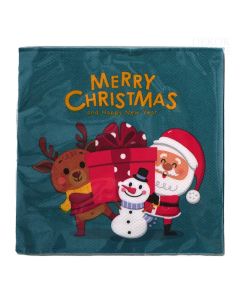 TOMMY set 20 prtičkov Merry Christmas pisan Š33 cm