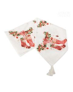 HOPE namizni tekač Božične nogavice D205 cm