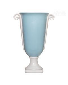 MEILI vaza modro-bela V43 cm