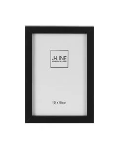Dekor Deluxe - Črn leseni okvir za fotograije velikosti 10 x 15 cm