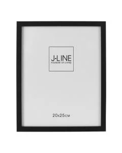 Dekor Deluxe - Črn leseni okvir za fotograije velikosti 20 x 55 cm
