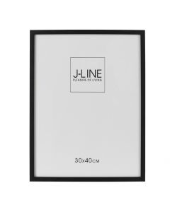 Dekor Deluxe - Črn leseni okvir za fotograije velikosti 30 x 40 cm