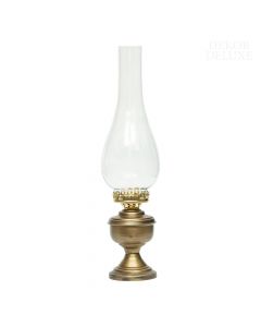 Dekor Deluxe elegantna namizna svetilka klasične oblike z zlatim podnožjem.