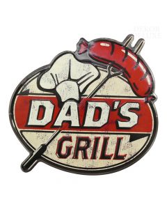 Dekor-deluxe-vintage-retro-starinska-kovinska-tablica-Dads-grill-ocetov-zar-barbeque